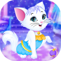 Kitty Care Pet Salon - Cat Love Furry Grooming game logo
