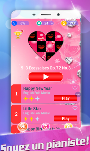 HEART PIANO TILES 2020 game picture 3 download