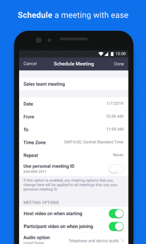 ZOOM Cloud Meetings app picture 5 download