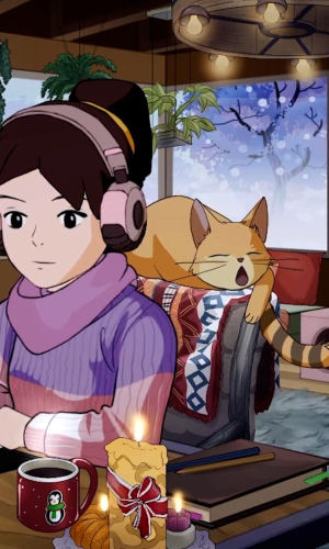 Comfy Girl: Lofi Companion game picture 2 download