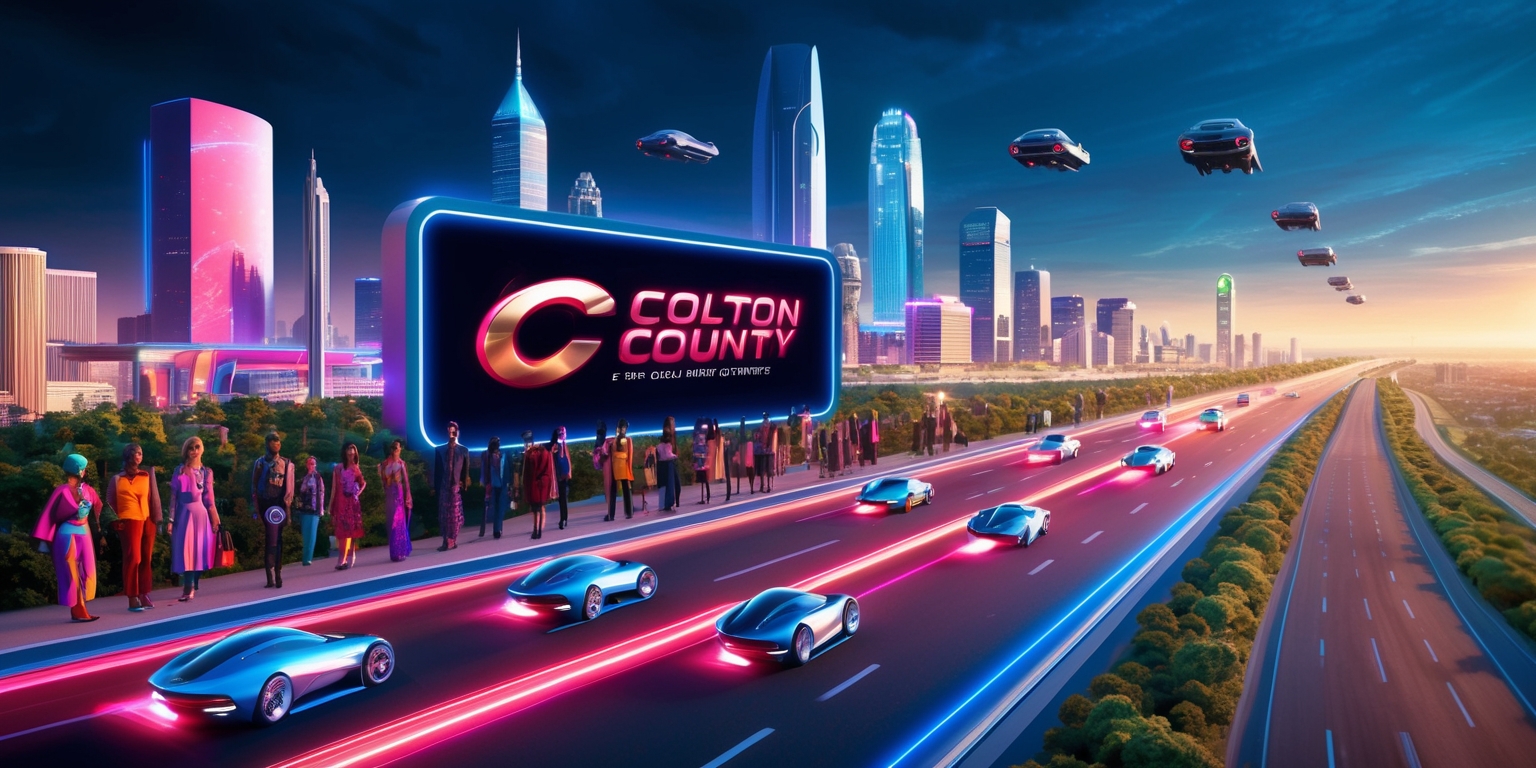 Crafting Colton County: A Journey into a Futuristic America
