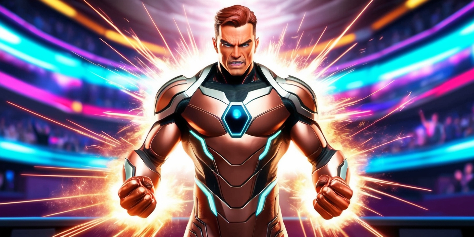 Omni-Man Unleashed: Next-Gen Fury in the Fighting Arena