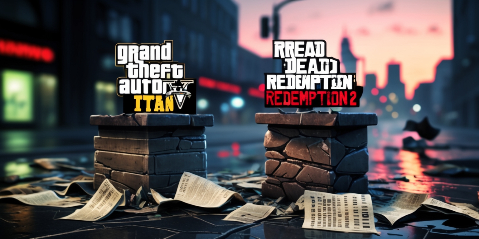 Gaming Giants: Grand Theft Auto V and Red Dead Redemption 2 Shatter Sales Records